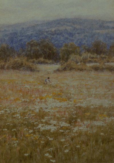 Picking Daisies at Westerham, Kent by Helen Allingham